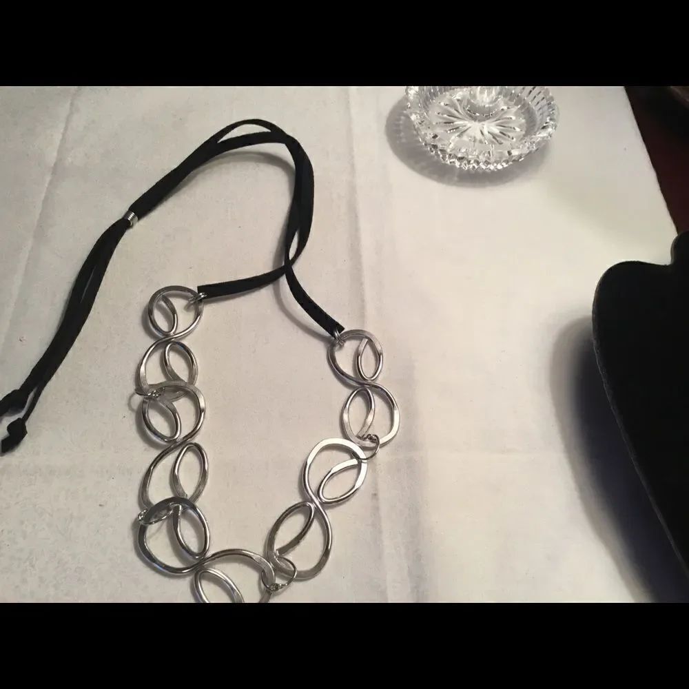 $8 ea or 3/$15 Adjustable Silvertone Chain Necklac